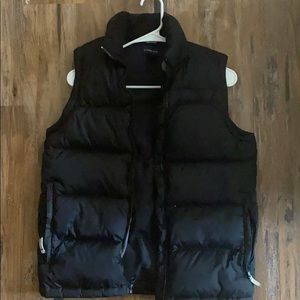 Boys 10-12 Black Puffer Vest